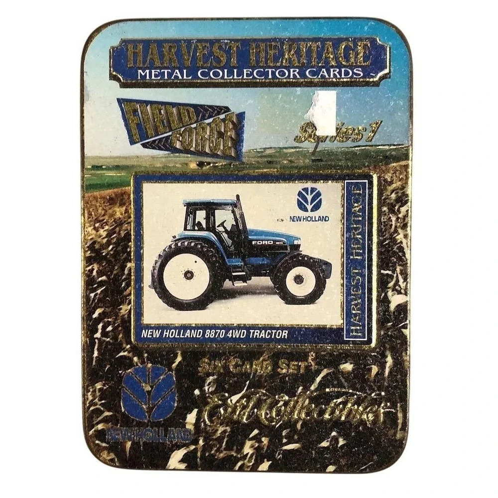 Harvest Heritage Metal Collector Cards 1996 Limited Edition Vintage‎